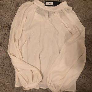 Banana Republic balloon sleeve blouse